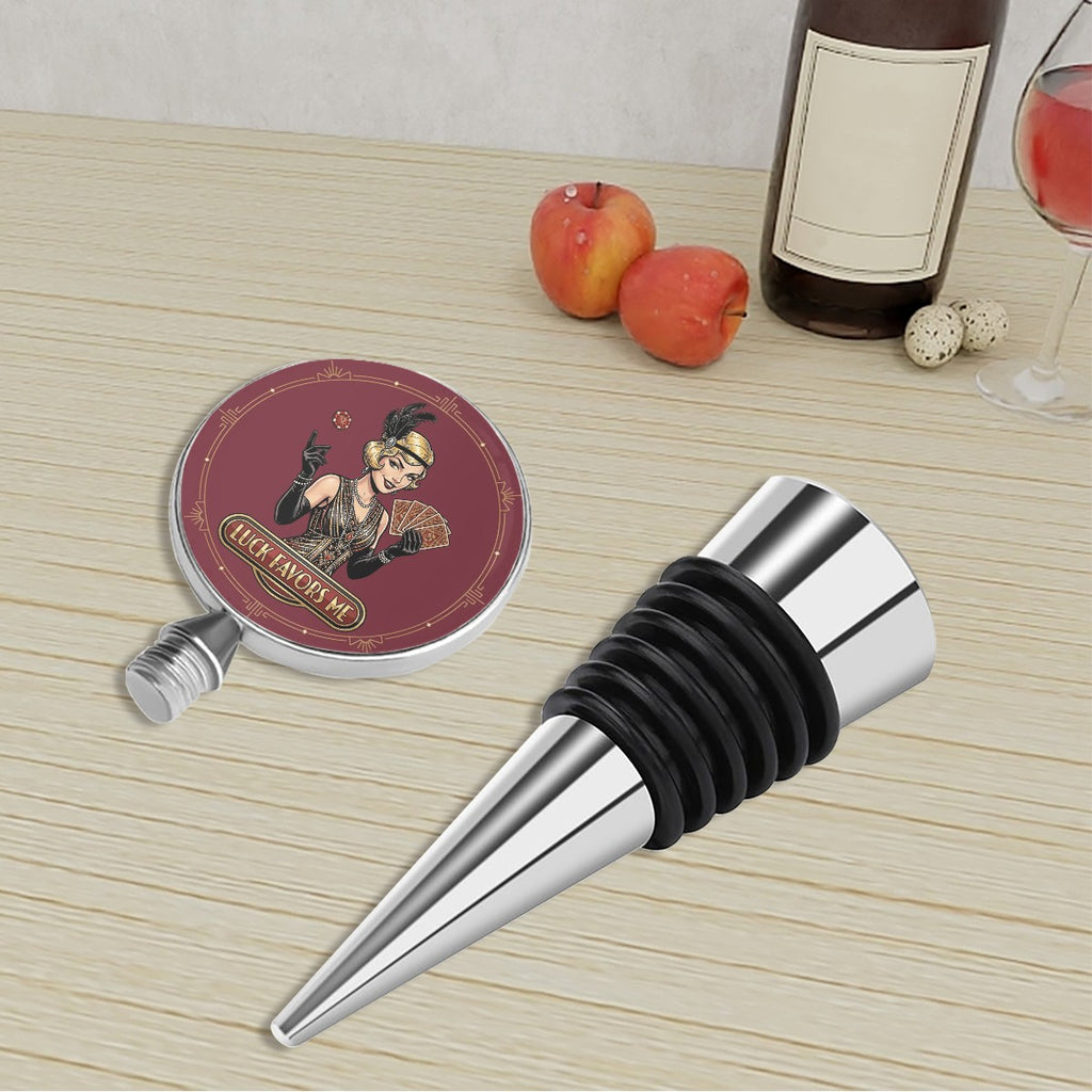 1920s Art Deco Wine Bottle Stopper – Vintage Style Meets Practical Wine Preservation