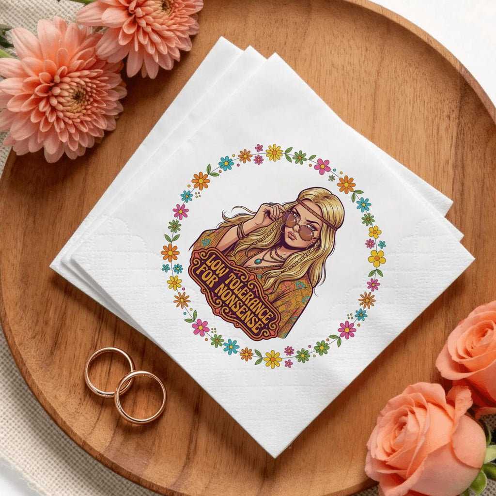 70s Retro Paper Napkins