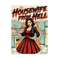 50s Retro Metal Tin Sign 16"x12" (Vertical)