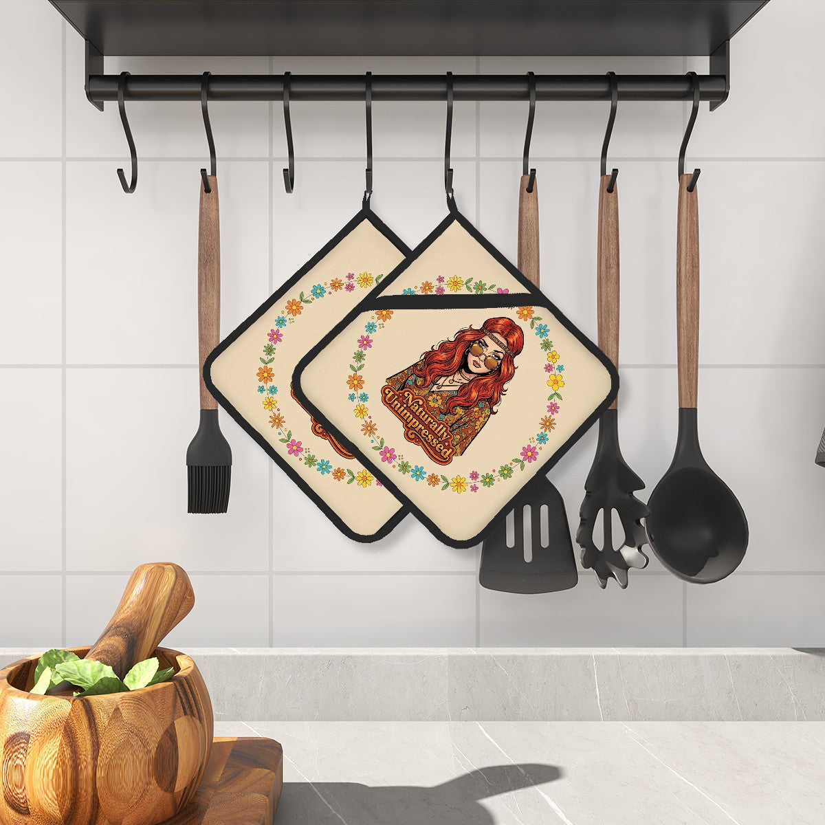 70s Retro Pot Holders