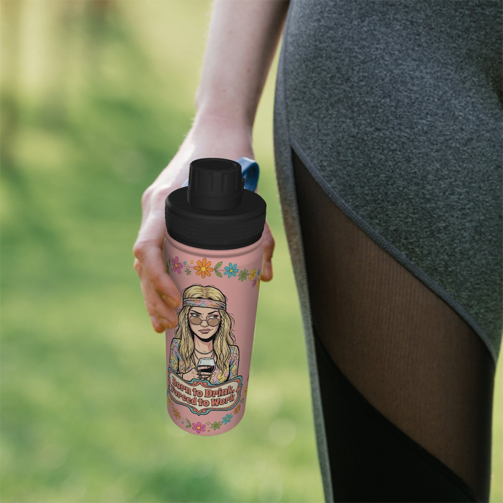 70s Retro Insulated Water Bottle (18oz)