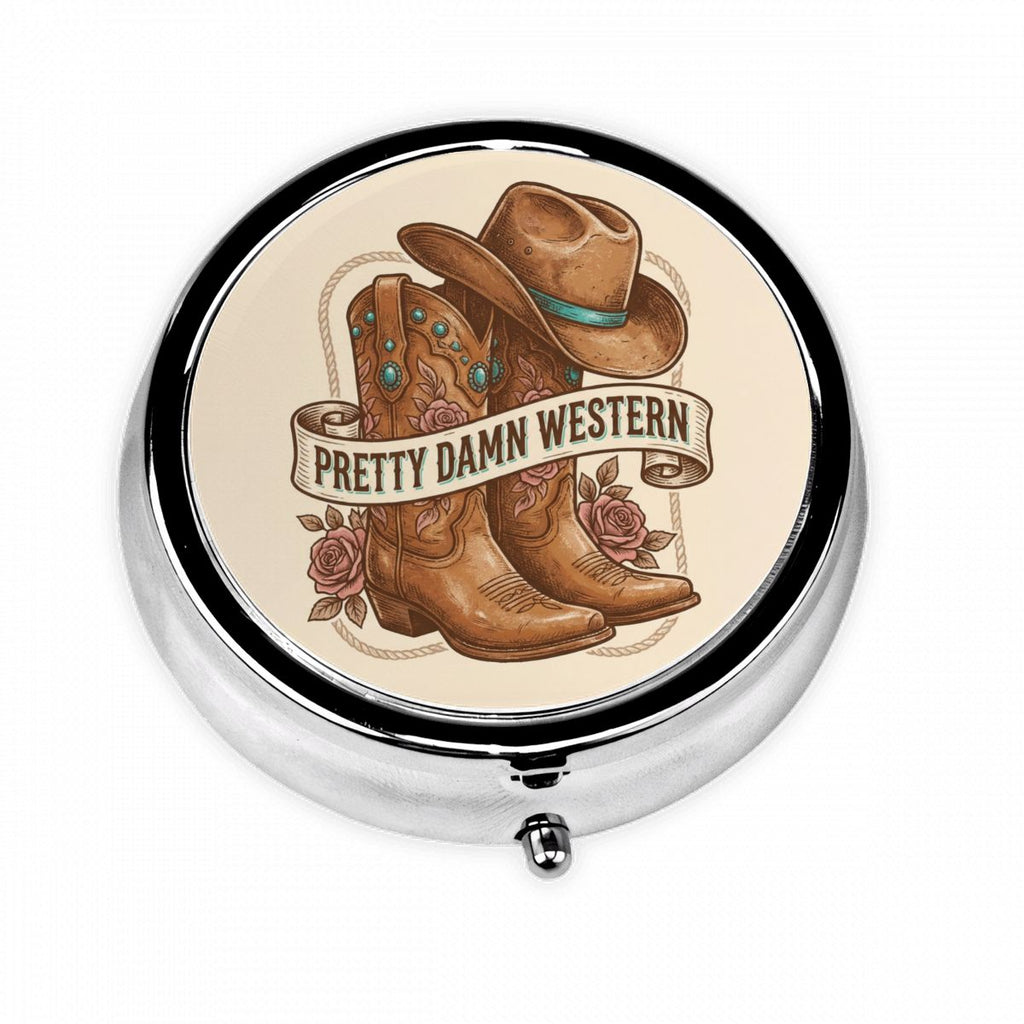 Western Pocket Pill Case – Pretty Damn Western