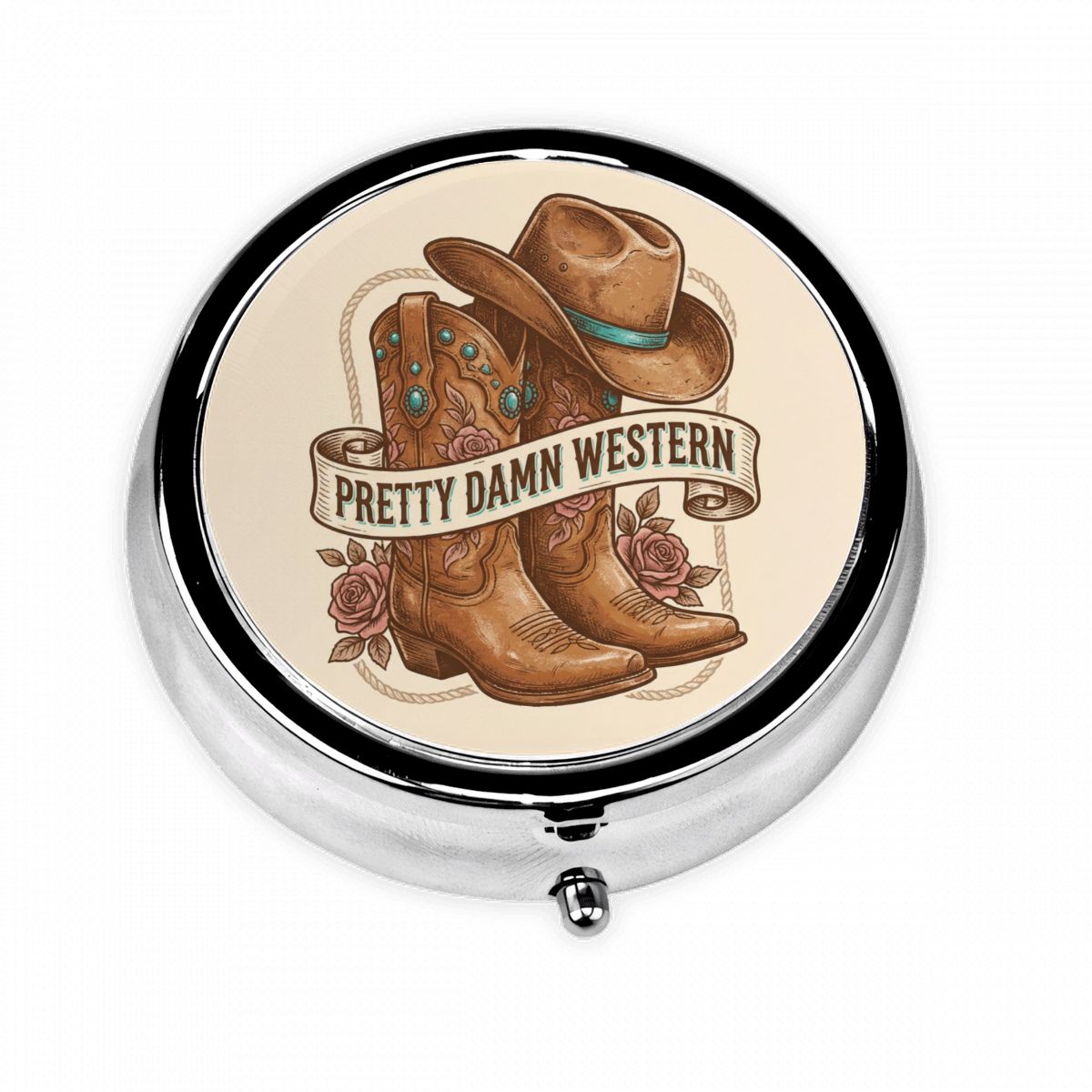 Western Pocket Pill Case – Pretty Damn Western