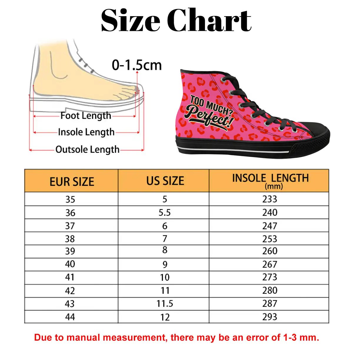50s Retro High Top Canvas Shoes