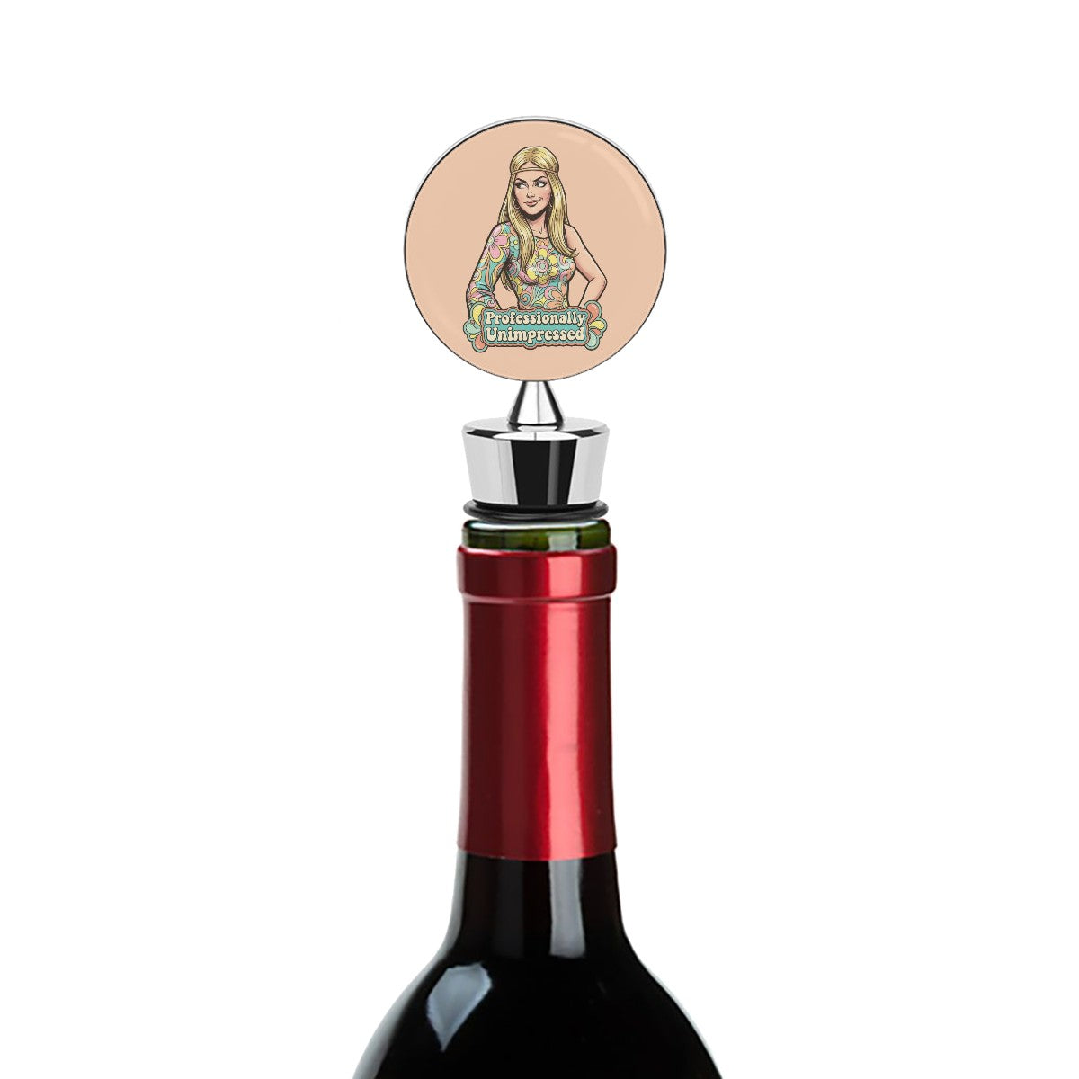 70s Retro Wine Bottle Stopper