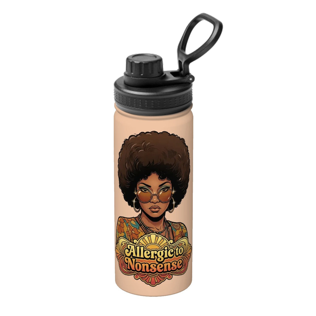 70s Retro Insulated Water Bottle (18oz)