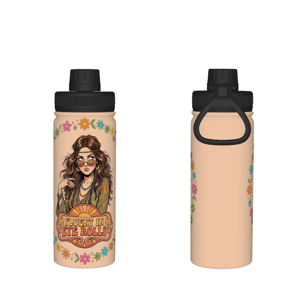 70s Retro Insulated Water Bottle (18oz)