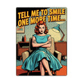 50s Retro Metal Tin Sign 16"x12" (Vertical)