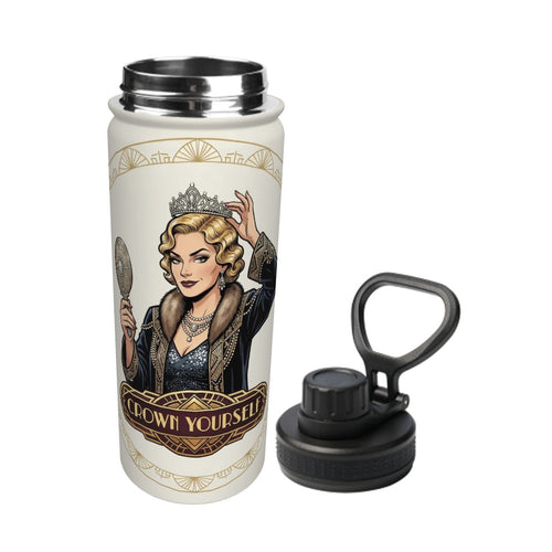 20s Vintage Insulated Water Bottle (18oz)