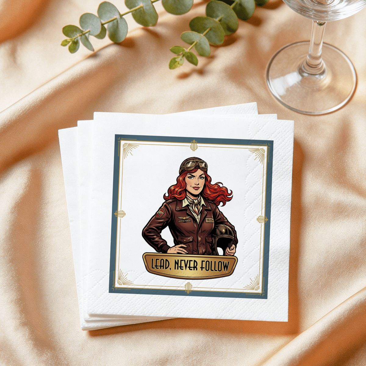 20s Vintage Paper Napkins