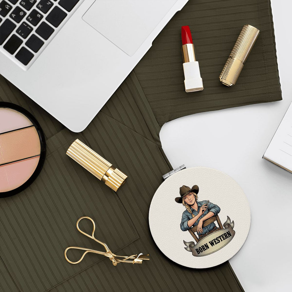 Western Compact Pocket Mirror – Born Western