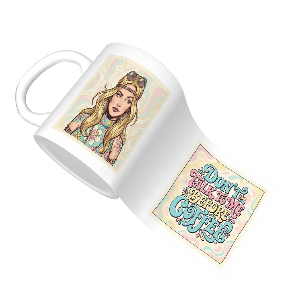 70s Retro Ceramic Coffee Mug (11oz)