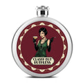1920s Art Deco Round Flask (5 oz)