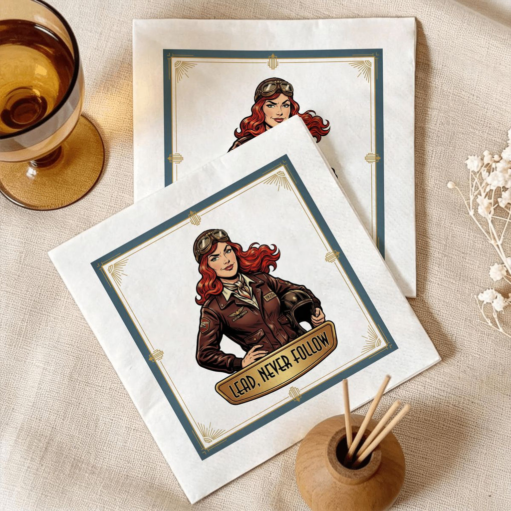 20s Vintage Paper Napkins