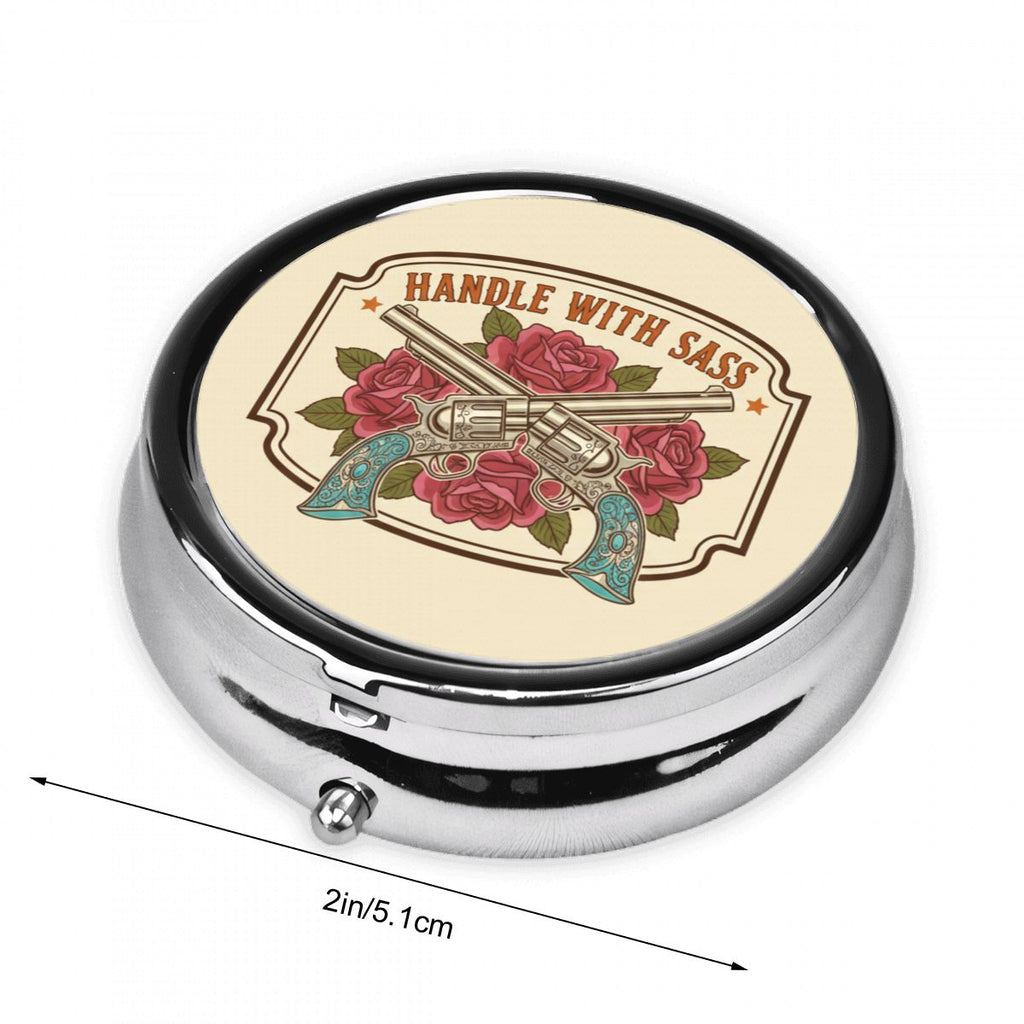 Western Pocket Pill Case – Handle With Sass