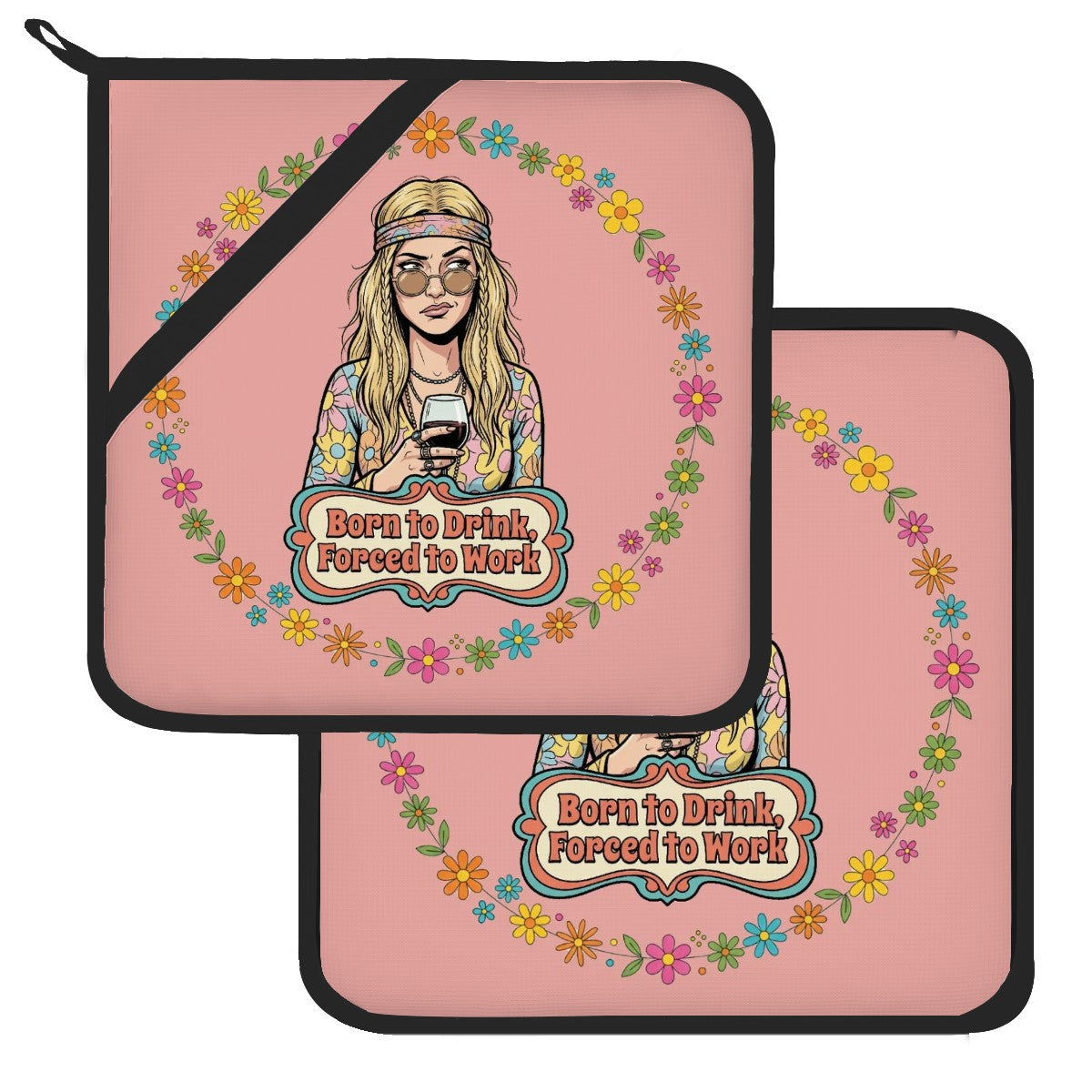 70s Retro Pot Holders