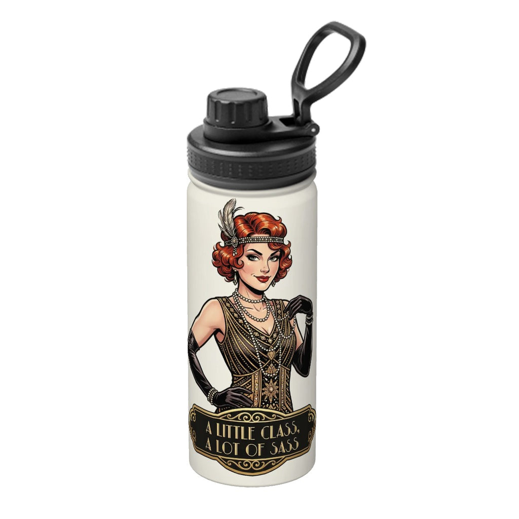 20s Vintage Insulated Water Bottle (18oz)