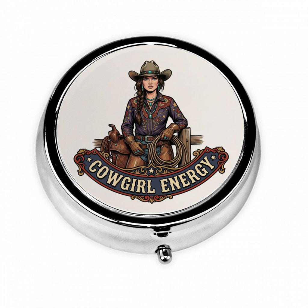 Western Pocket Pill Case – Cowgirl Energy