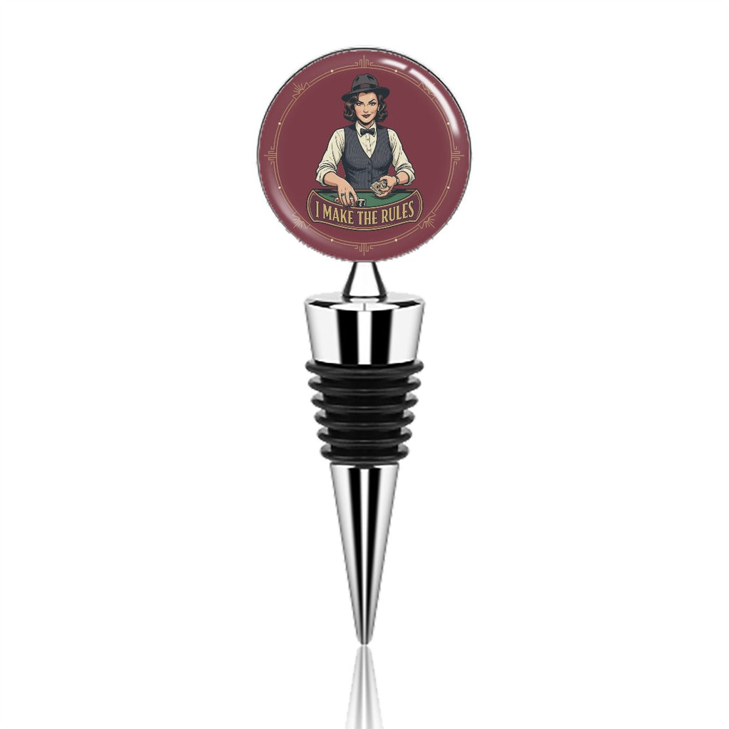 1920s Art Deco Wine Bottle Stopper – Vintage Style Meets Practical Wine Preservation