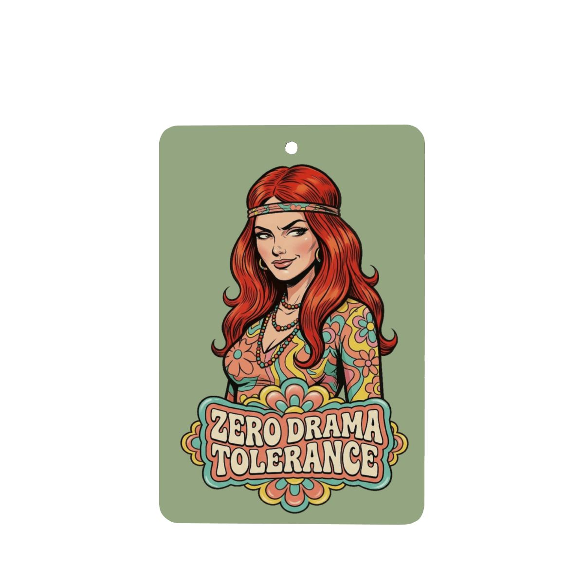 70s Retro Car Air Freshener (1pc)