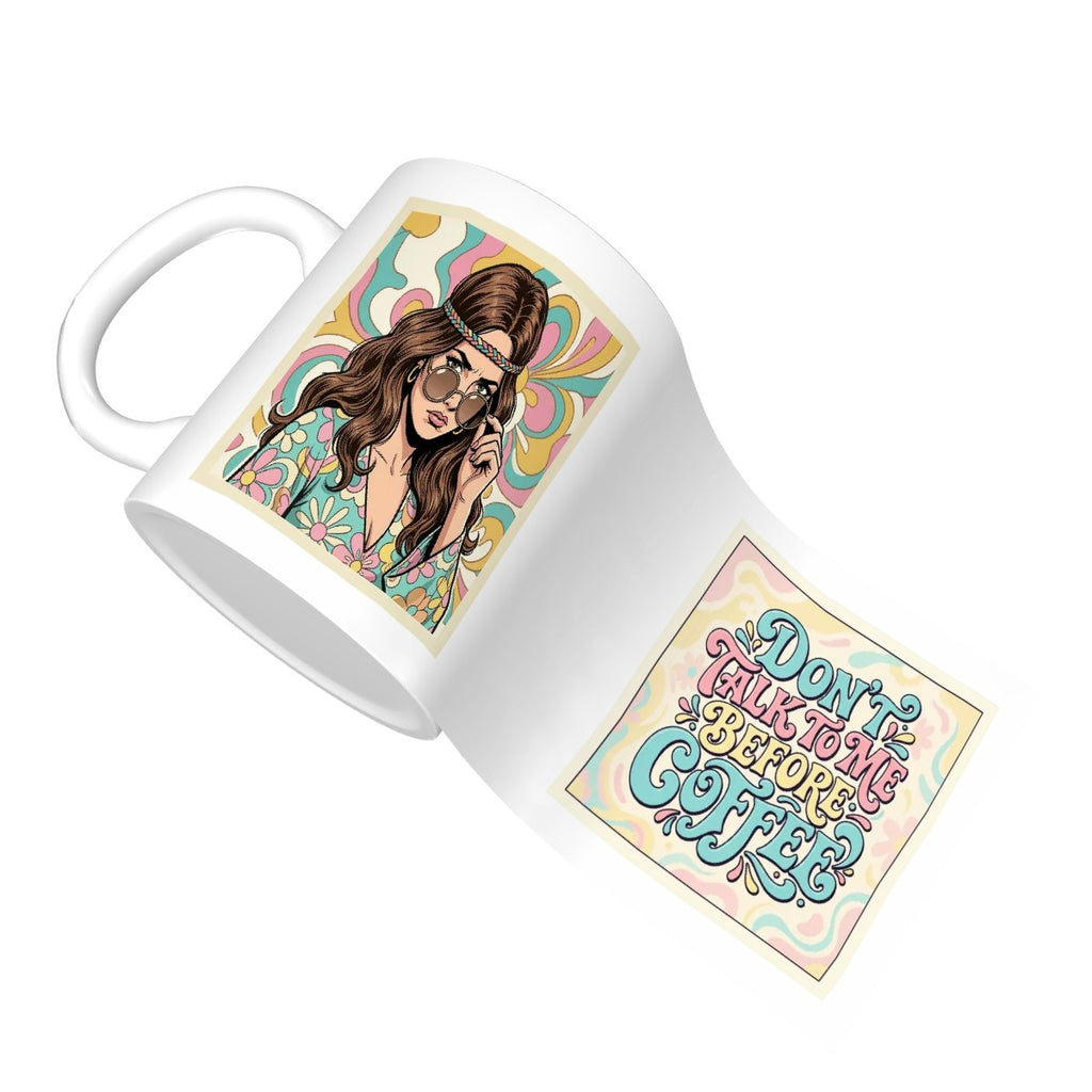 70s Retro Ceramic Coffee Mug (11oz)