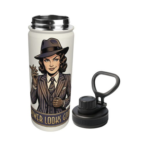 20s Vintage Insulated Water Bottle (18oz)