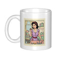 50s Retro Ceramic Coffee Mug (11oz)