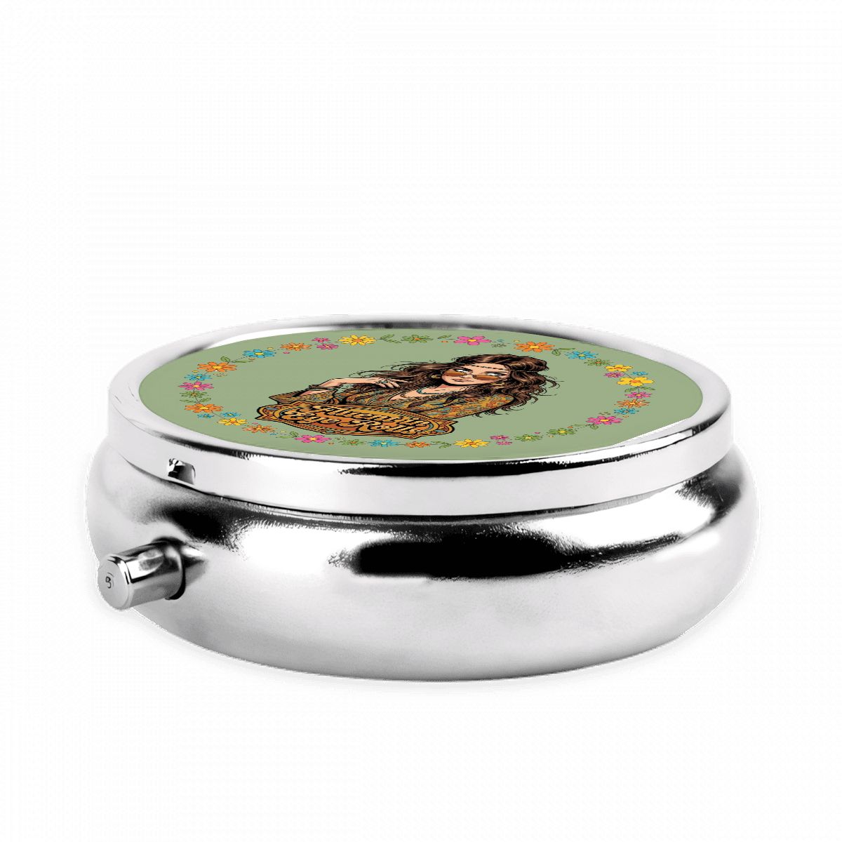 70s Retro Pocket Pill Case