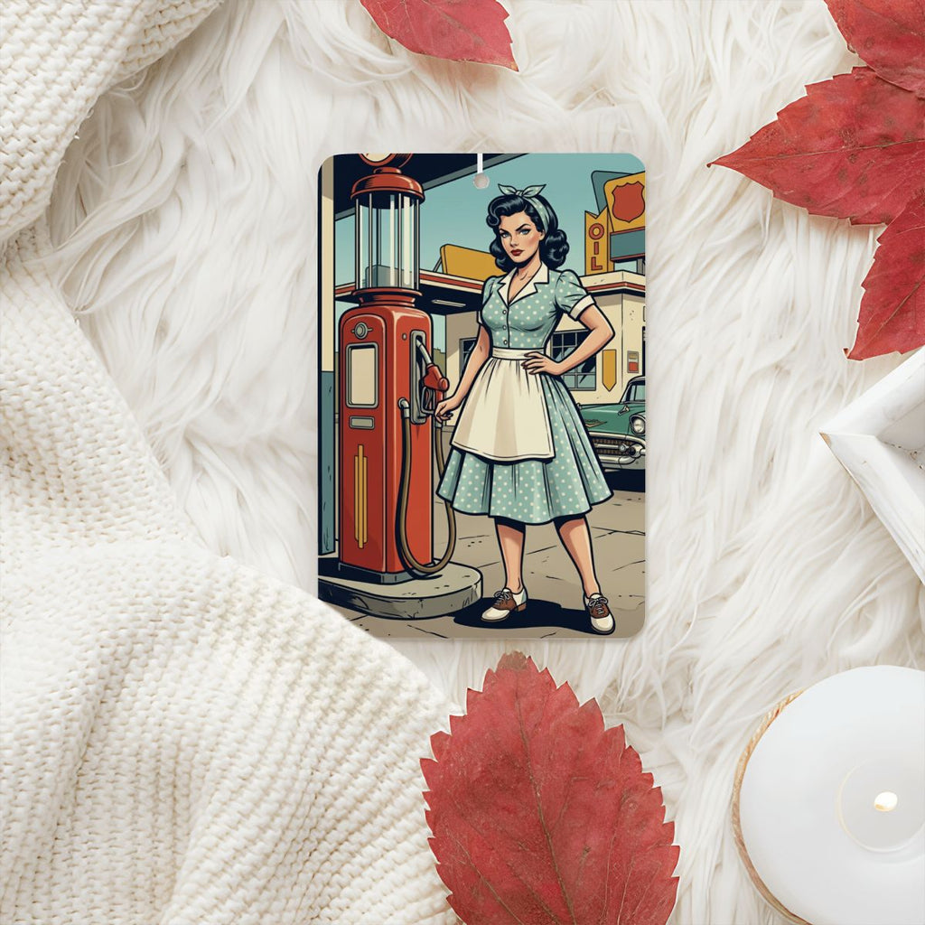 50s Retro Car Air Freshener Card (1pc)