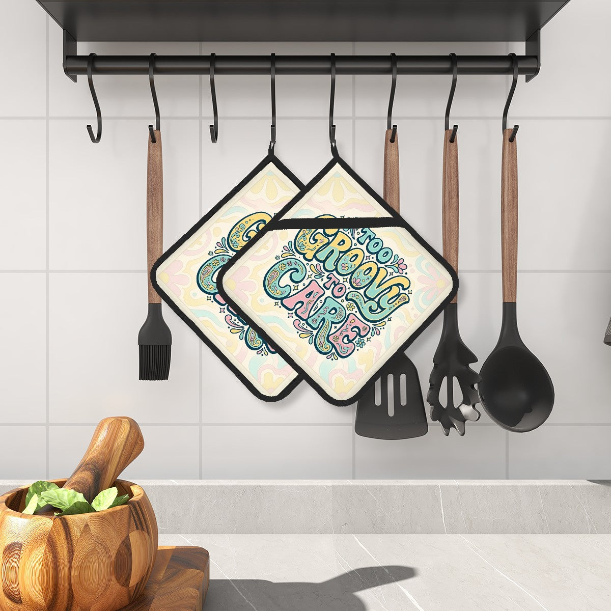 70s Retro Pot Holders