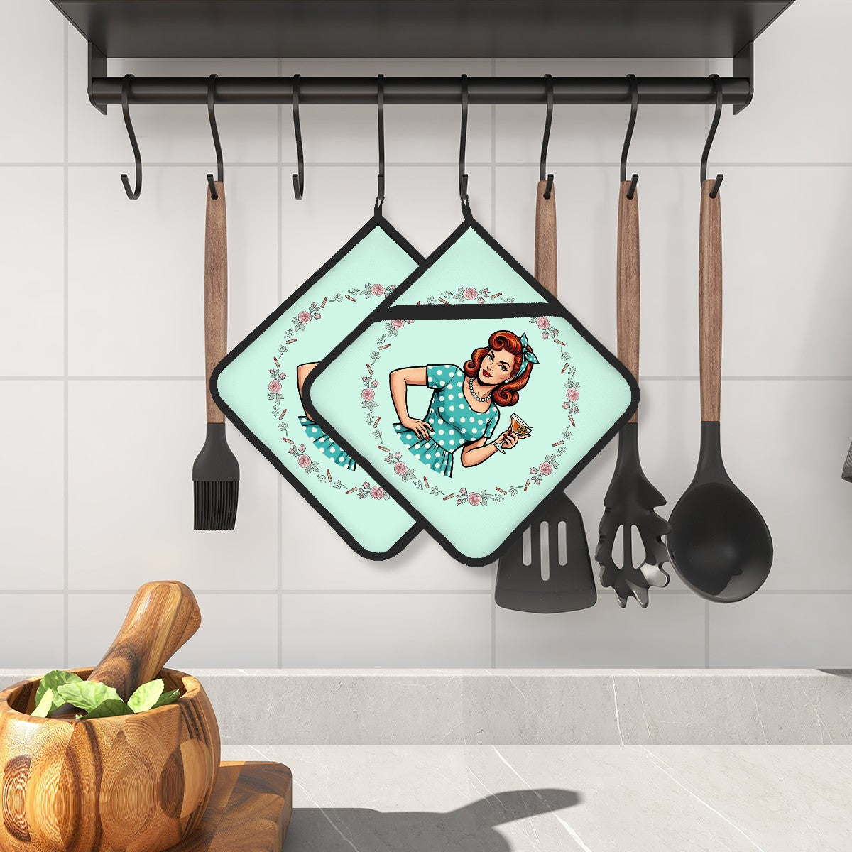 50s Retro Pot Holders