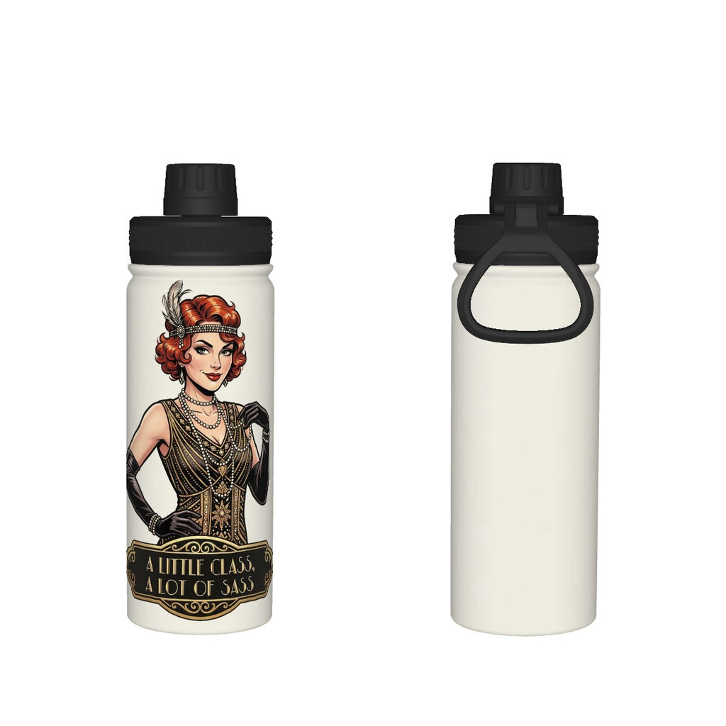 20s Vintage Insulated Water Bottle (18oz)