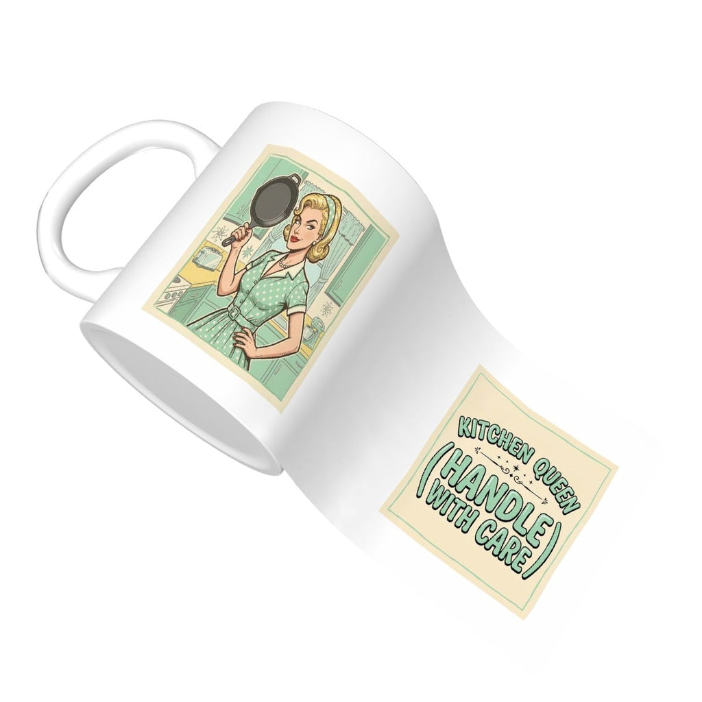 50s Retro Ceramic Coffee Mug (11oz)