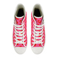 50s Retro High Top Canvas Shoes
