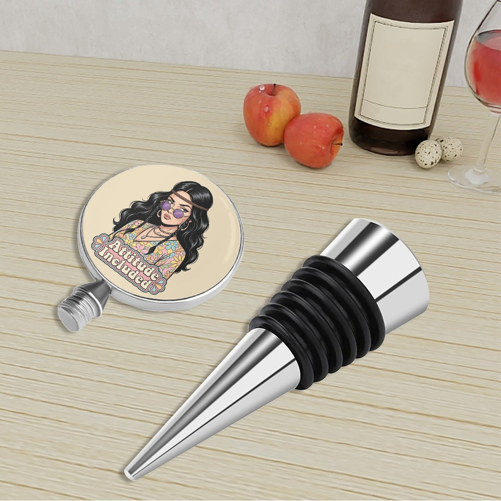 70s Retro Wine Bottle Stopper