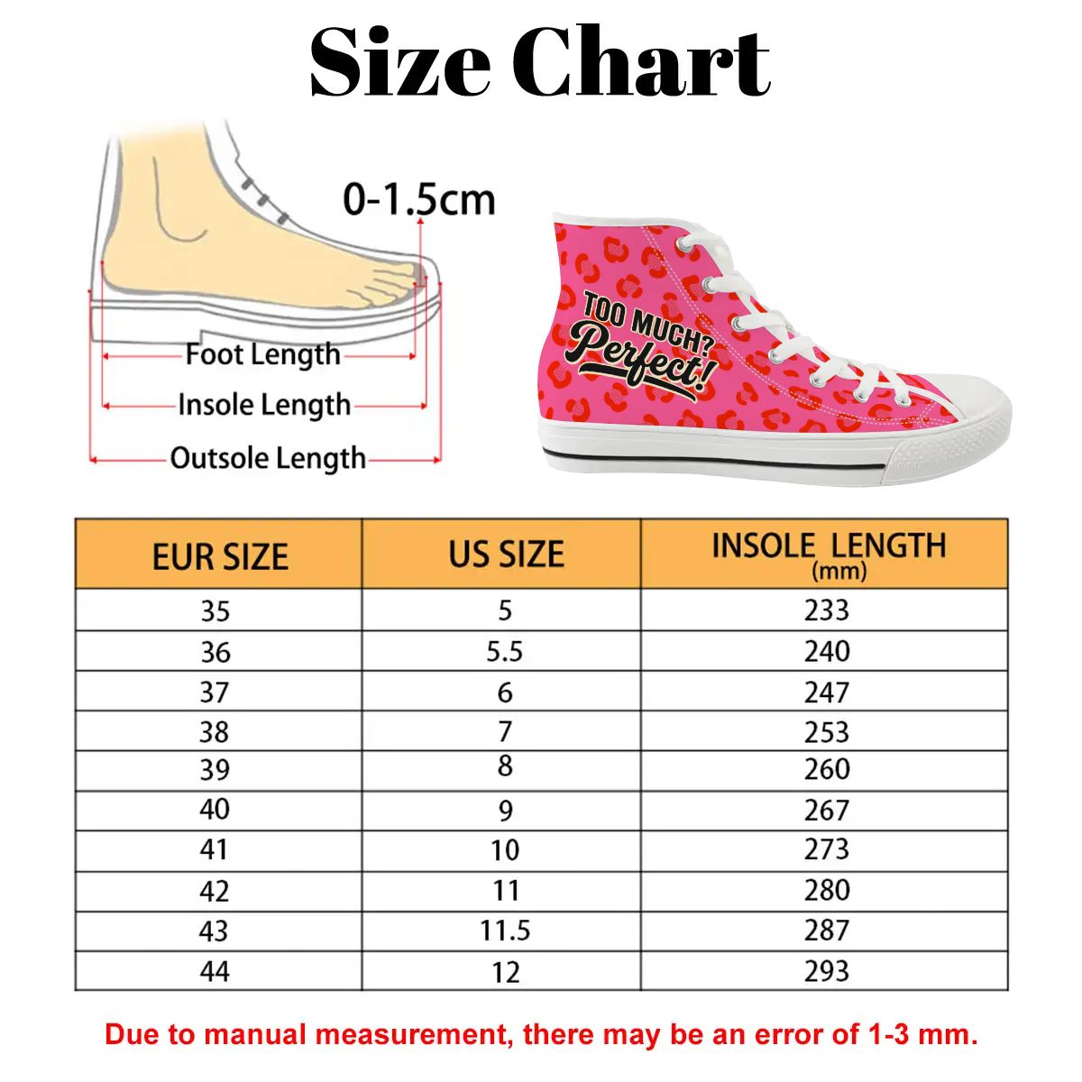 50s Retro High Top Canvas Shoes
