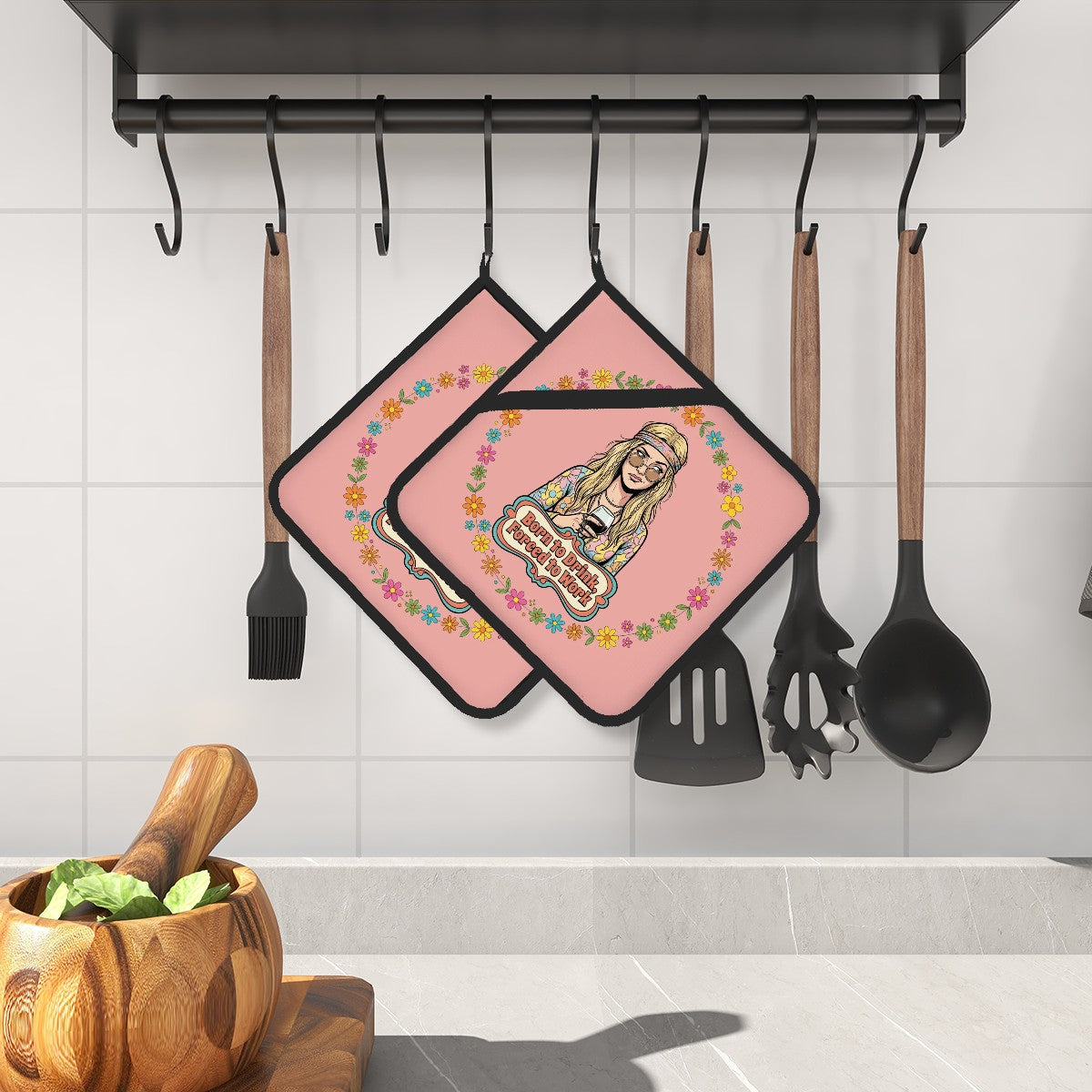 70s Retro Pot Holders