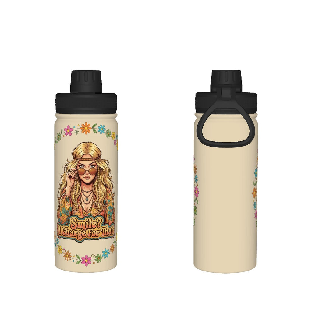 70s Retro Insulated Water Bottle (18oz)