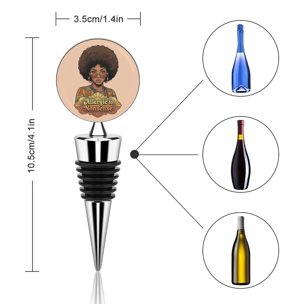 70s Retro Wine Bottle Stopper