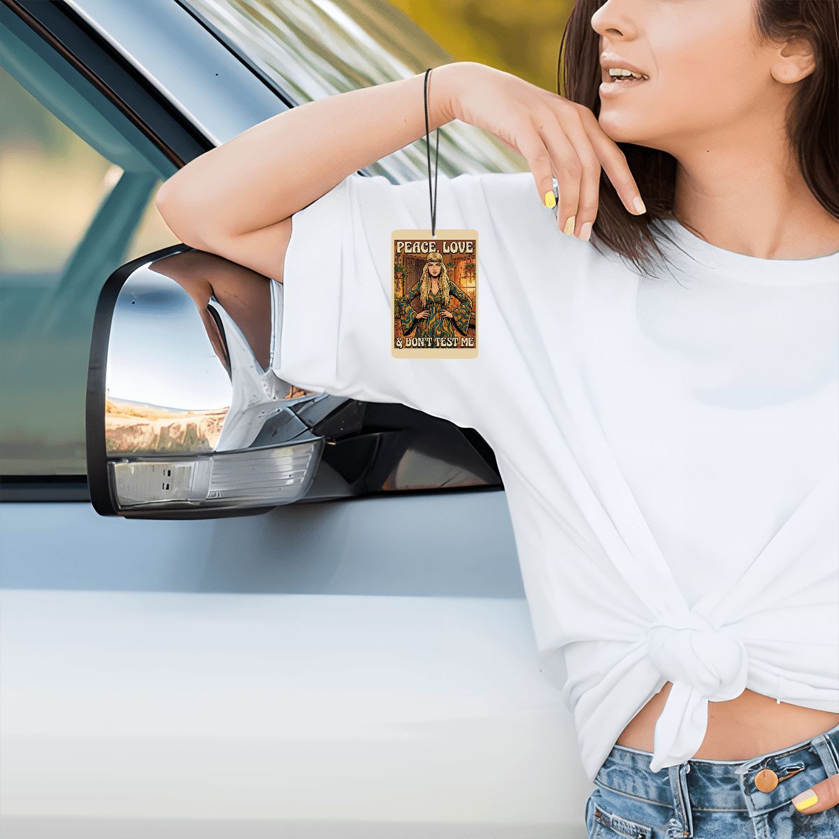 70s Retro Car Air Freshener (1pc)
