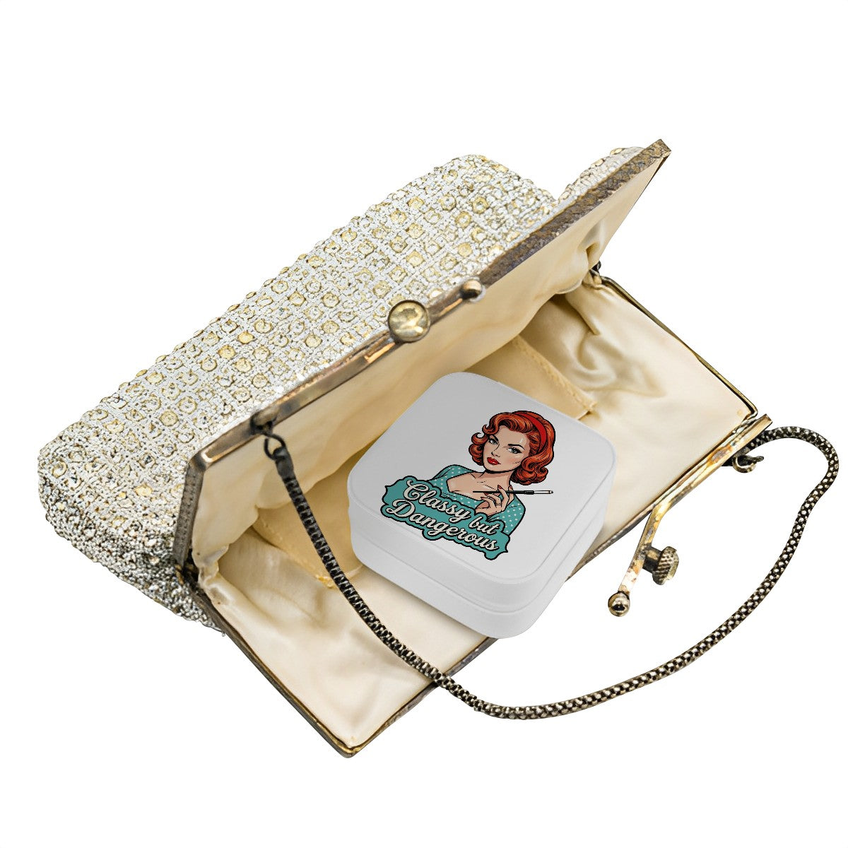 50s Retro Jewelry Case