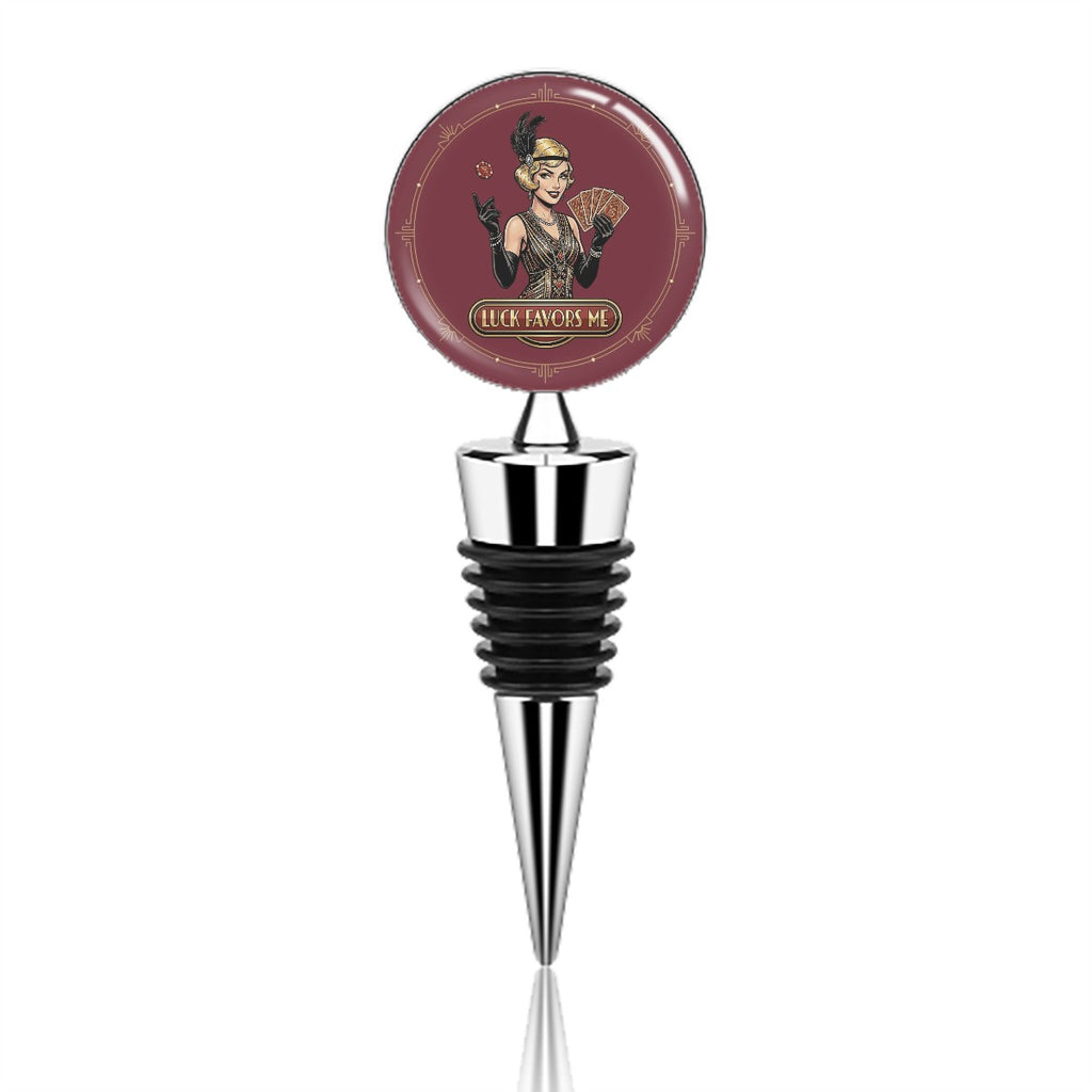 1920s Art Deco Wine Bottle Stopper – Vintage Style Meets Practical Wine Preservation