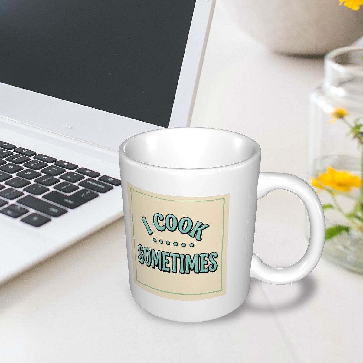 50s Retro Ceramic Coffee Mug (11oz)