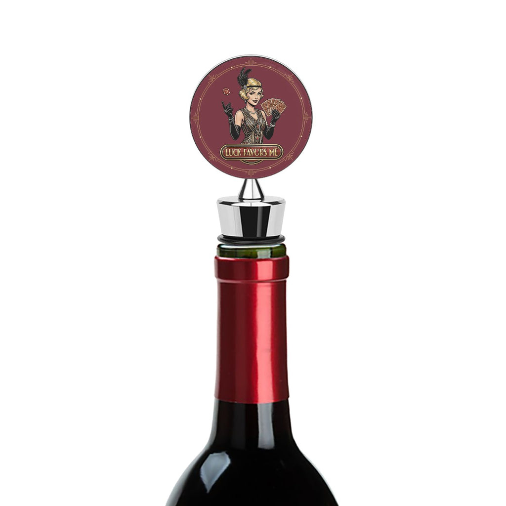 1920s Art Deco Wine Bottle Stopper – Vintage Style Meets Practical Wine Preservation