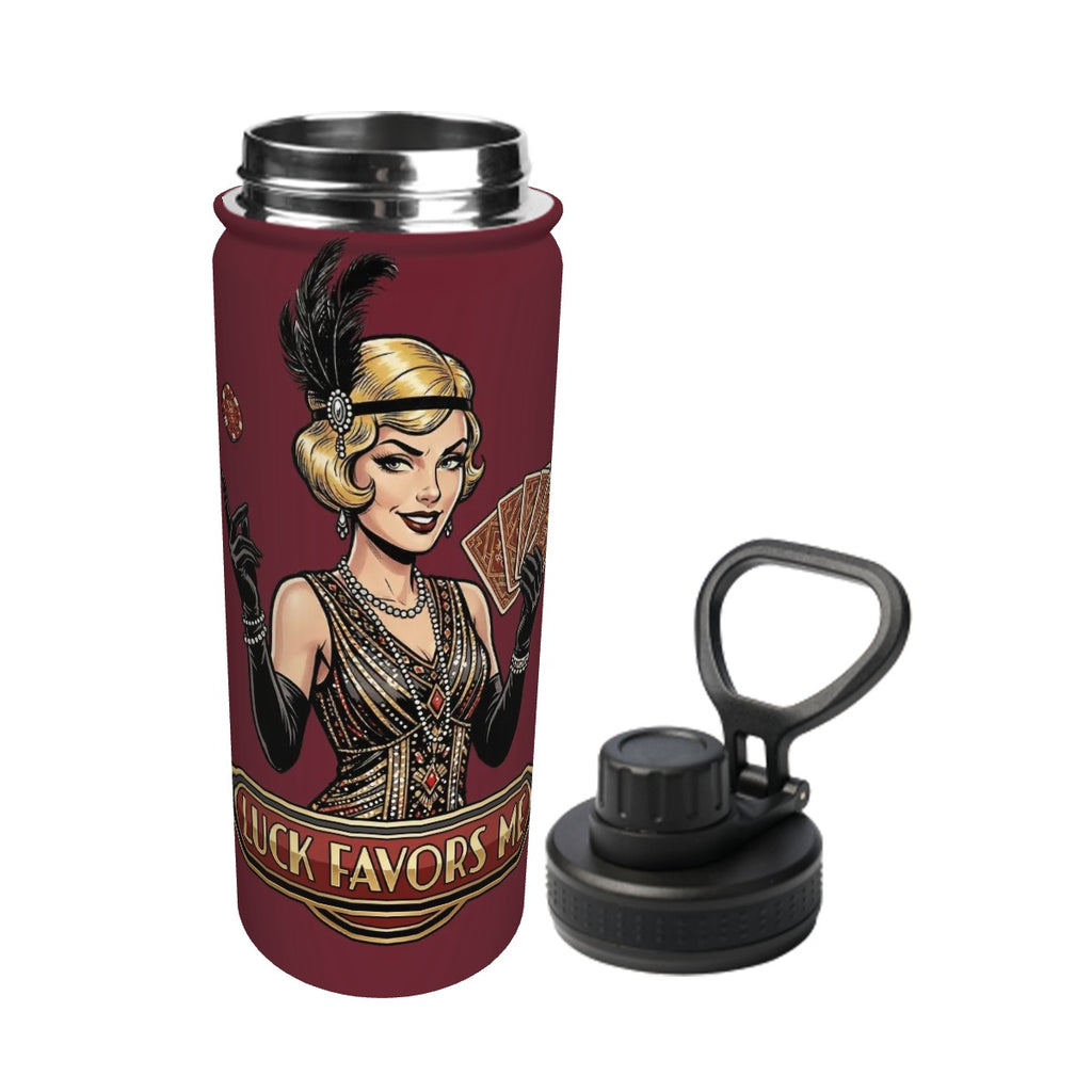 20s Vintage Insulated Water Bottle (18oz)
