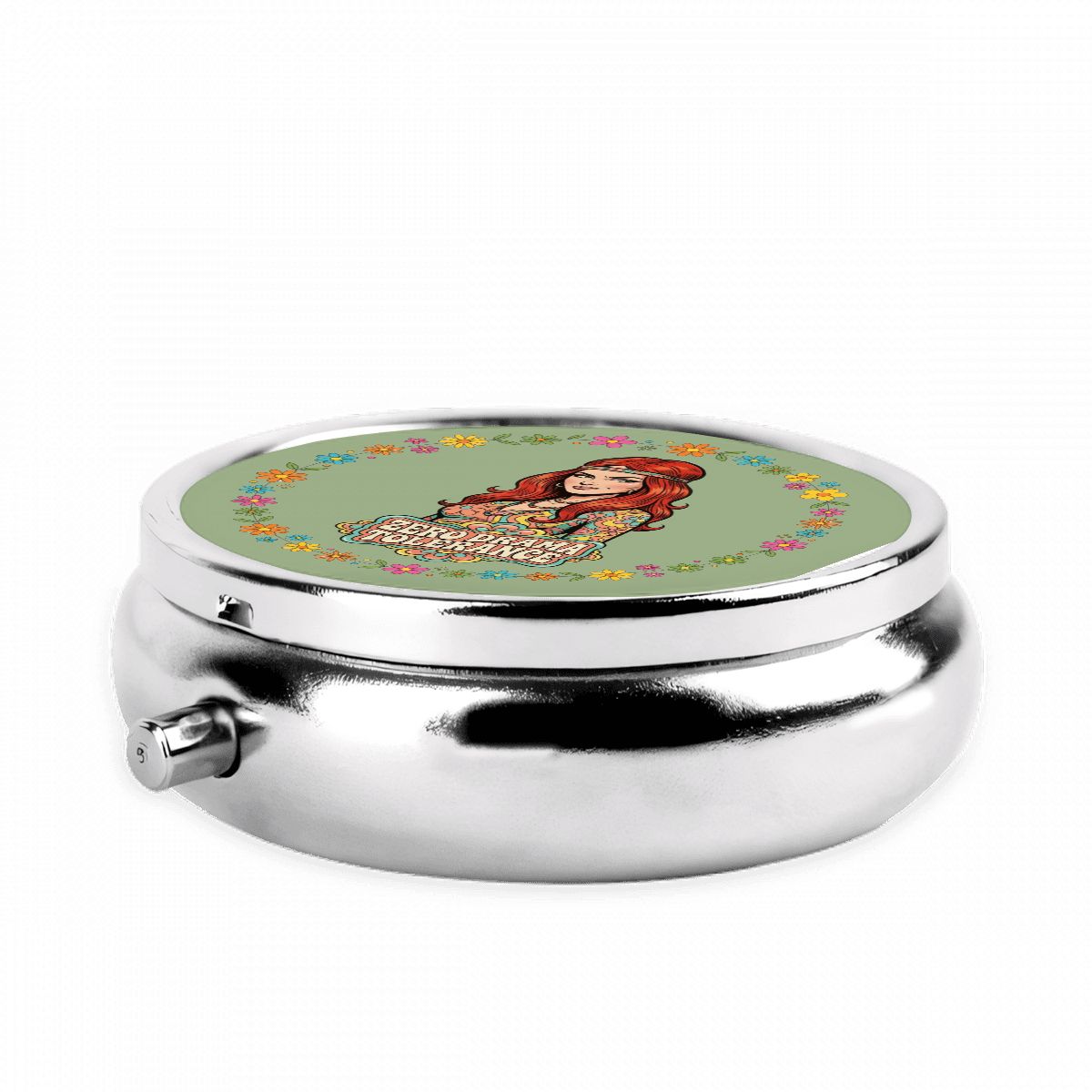 70s Retro Pocket Pill Case
