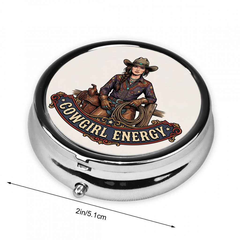Western Pocket Pill Case – Cowgirl Energy