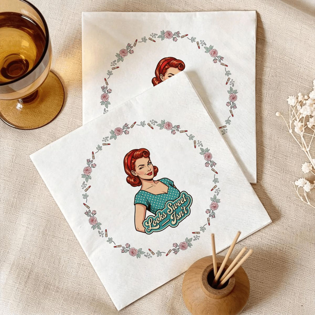 50s Retro Paper Napkins
