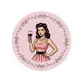 50s Retro Drink Coasters – 6 Pack Vintage Style Table Coasters
