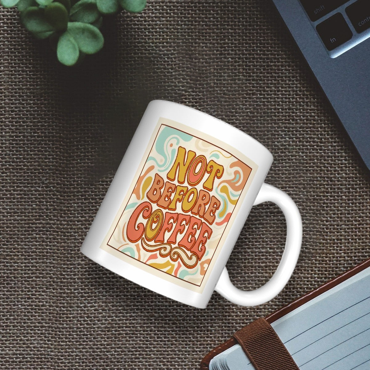 70s Retro Ceramic Coffee Mug (11oz)